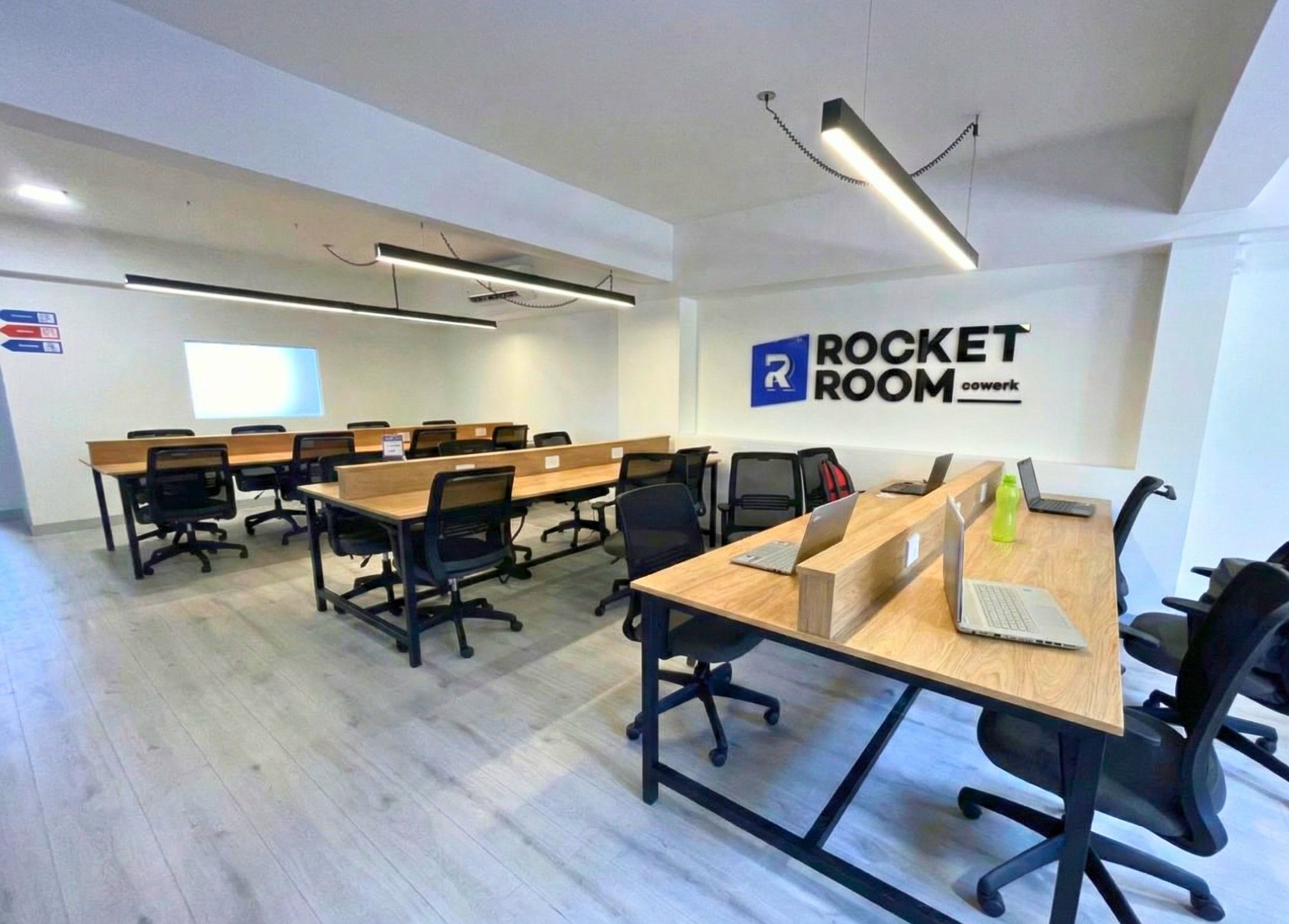 Espacio de cowork de Rocket Room en Olivos